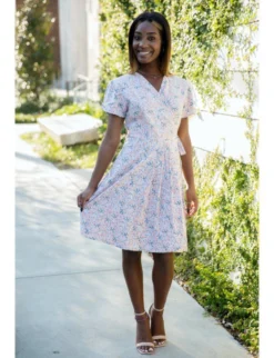 Passion Lilie Blushing Wrap Dress Best Sellers