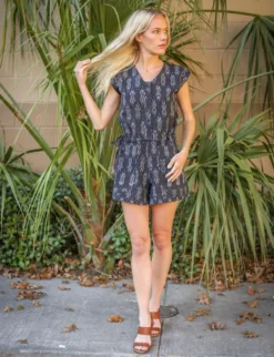 Passion Lilie Bree Ikat Jumpsuit Clothing