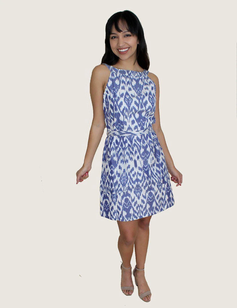 Passion Lilie Clothing Breezy Vibes Ikat Dress 5 Passion Lilie Clothing Breezy Vibes Ikat Dress