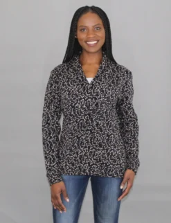 Passion Lilie Clothing Brooklyn Short Fleece Cardigan