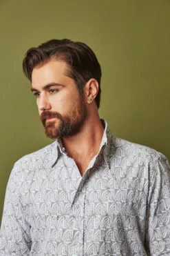 Passion Lilie Men's Campbell Button Down Shirt 8 Passion Lilie Men's Campbell Button Down Shirt