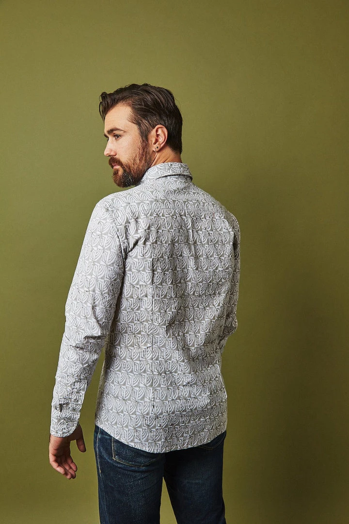 Passion Lilie Men's Campbell Button Down Shirt 4 Passion Lilie Men's Campbell Button Down Shirt