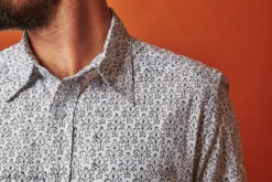 Passion Lilie Men's Classic Tulip Button Down Shirt