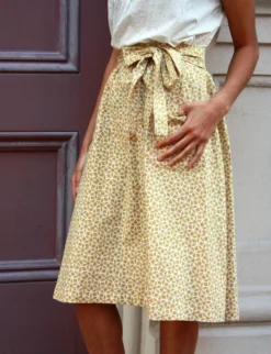 Passion Lilie Best Sellers Golden Goddess Midi Skirt
