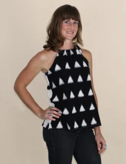 Passion Lilie Jessie Triangle Top - Black Clothing