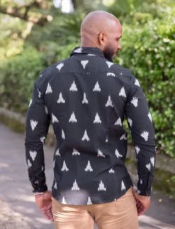 Passion Lilie Men's Leo Button Down Shirt