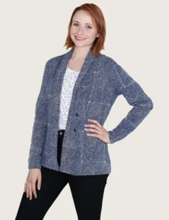 Passion Lilie Mila Short Fleece Cardigan Clothing