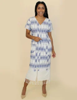 Passion Lilie Neoma Blue Kaftan