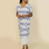 Passion Lilie Neoma Blue Kaftan 1 Passion Lilie Neoma Blue Kaftan