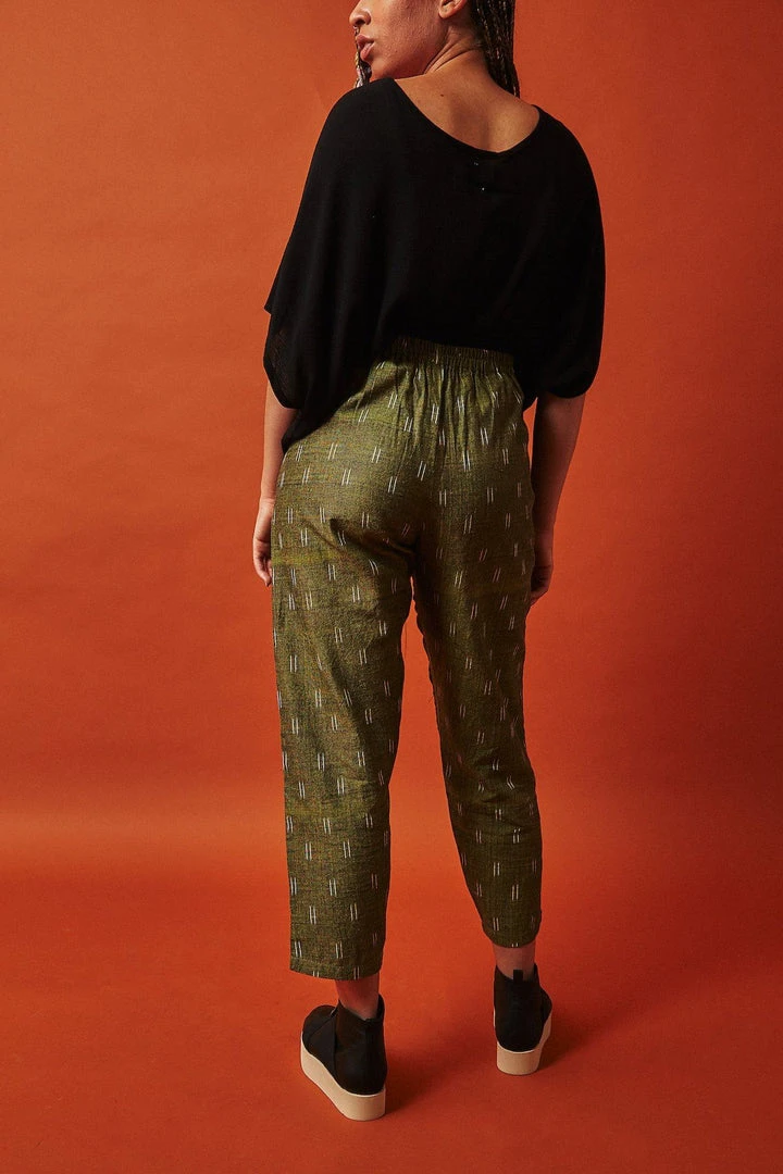 Passion Lilie Olive Crop Pants 4 Passion Lilie Olive Crop Pants