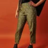 Passion Lilie Olive Crop Pants
