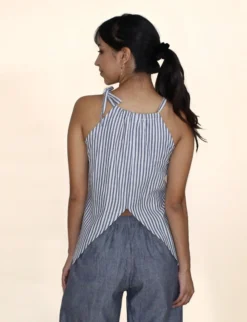 Passion Lilie Pinstripe Tank Top Clothing