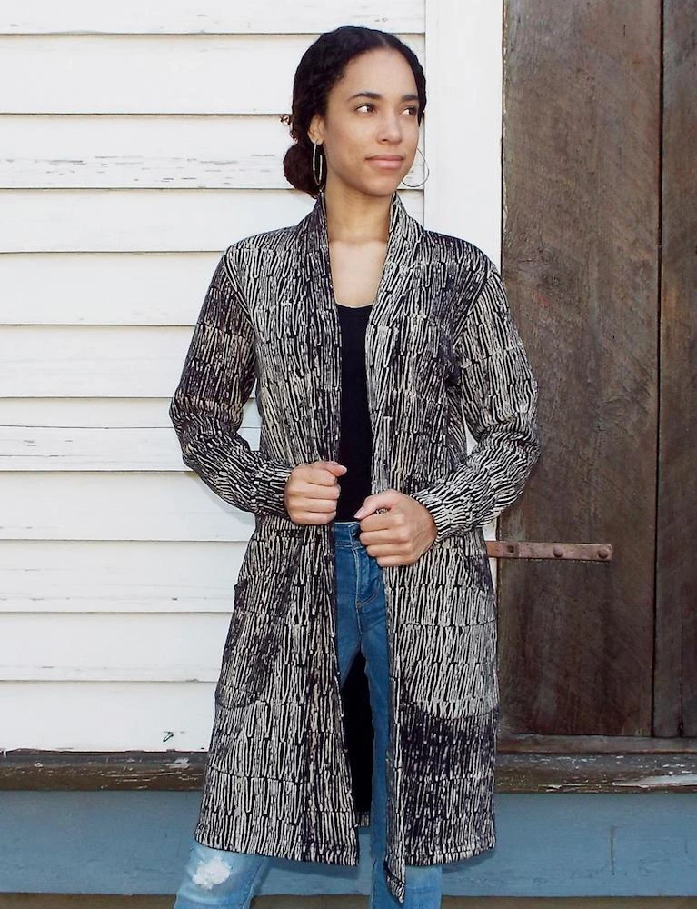 Passion Lilie Fair Trade Rhea Fleece Cardigan 3 Passion Lilie Fair Trade Rhea Fleece Cardigan