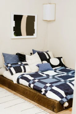 Anchal Patchwork Plaid Lumbar Pillow Home Goods