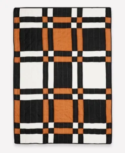 Anchal Patchwork Plaid Quilt Throw