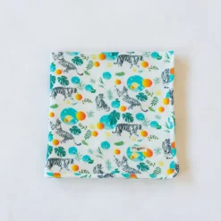 Honey Cake Tiger Patterned Baby Blanket