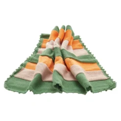 Pebble Throw Blankets Baby Blanket - Green And Khaki