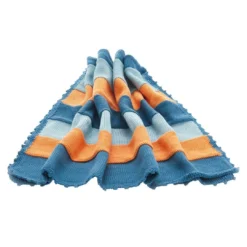 Pebble Baby Blanket - Petrol Blue Throw Blankets