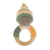 Pebble Pixie Rattle Teething Ring Fair Trade