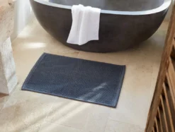 Coyuchi Pebbled Bath Rug