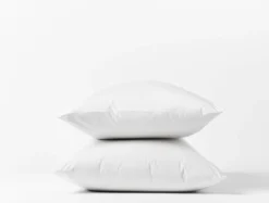 Coyuchi Percale Pillowcase Set - Alpine White Home Goods