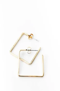 Abby Alley Perfect Square Earrings Jewelry