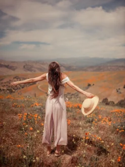 Valani Phalla Tencel Pants - Pale Lilac