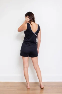 Leena & Lu Pima Sleeveless Tee Pajama Set Best Sellers