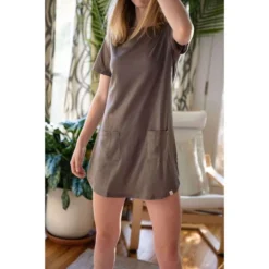 Leena & Lu Pima T-Shirt Dress 14 Leena & Lu Pima T-Shirt Dress
