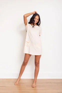 Leena & Lu Pima T-Shirt Dress 19 Leena & Lu Pima T-Shirt Dress