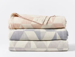 Coyuchi Pismo Blanket - Fog Home Goods 7 Coyuchi Pismo Blanket - Fog Home Goods