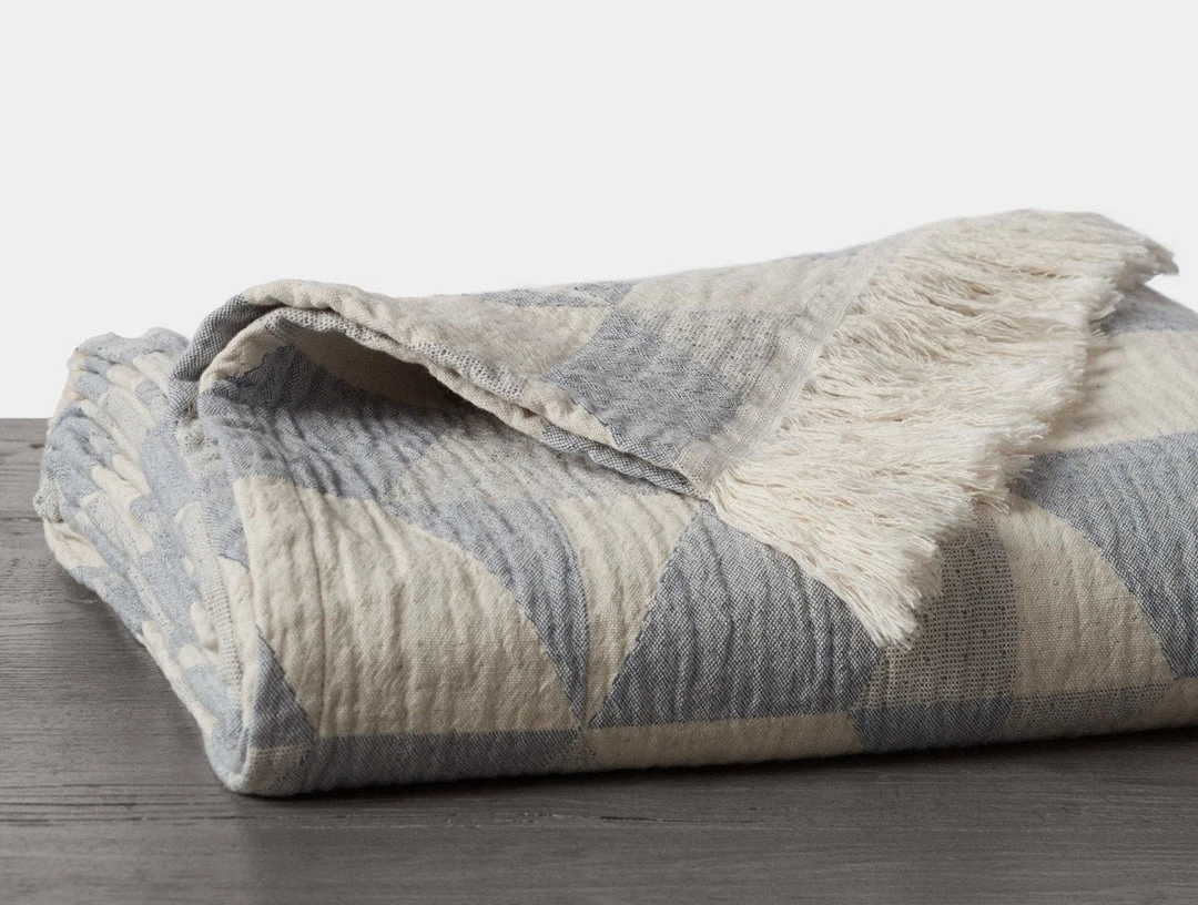 Coyuchi Best Sellers Pismo Blanket - Lake 5 Coyuchi Best Sellers Pismo Blanket - Lake