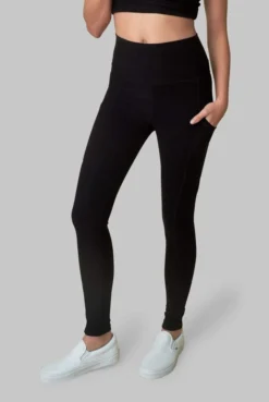 Wolven Recycled Legging With Pockets - Onyx Best Sellers