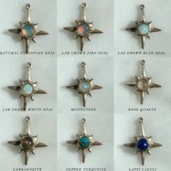 Iron Oxide Special Occasion Polaris Earrings