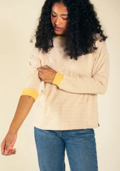 Poplinen Billie Bamboo Stripe Tee