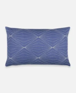 Anchal Prism Lumbar Pillow - Slate