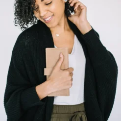 Purse & Clutch Leather Wallet - Caramel