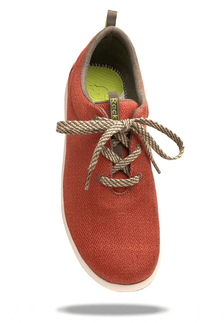 Rackle Shoes Men's Alex Hemp Sneaker - Redwood 6 Rackle Shoes Men's Alex Hemp Sneaker - Redwood