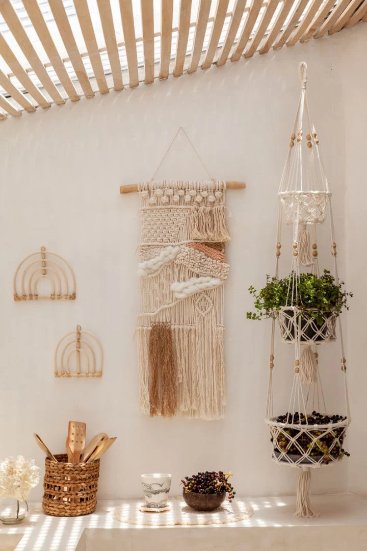 Village Thrive Rainbow Rattan Wall Decor Home Goods 7 Village Thrive Rainbow Rattan Wall Decor Home Goods