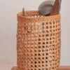 Village Thrive Rattan Utensil Holder 1 Village Thrive Rattan Utensil Holder