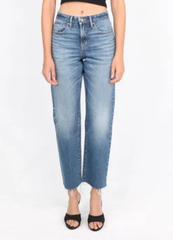 Porter Blue Rebel High Rise Straight Jean - Mabel Best Sellers