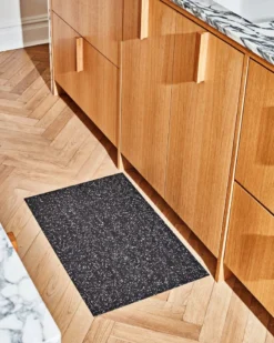 Slash Objects Rectangle Recycled Rubber Floor Mat