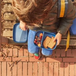 EKOBO Rectangular Recycled Bamboo Bento Lunch Box