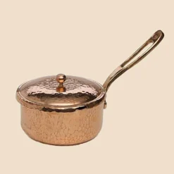 Amoretti Brothers Home Goods Recycled Copper Sauce Pan - 4.7"