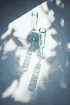 Magda Made Best Sellers Recycled Glass Champagne Flutes 13 Magda Made Best Sellers Recycled Glass Champagne Flutes