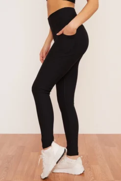 Wolven Recycled Legging With Pockets - Onyx Best Sellers