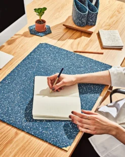 Slash Objects Recycled Rubber Deskmat - Royal