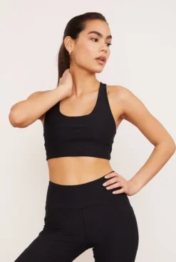 Wolven Recycled Yoga Top - Onyx Activewear + Athleisure