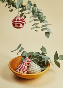 KAZI Red Bulb Ornament 9 KAZI Red Bulb Ornament