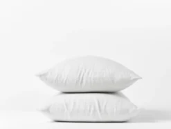 Coyuchi Relaxed Linen Pillowcases Set - Alpine White Home Goods